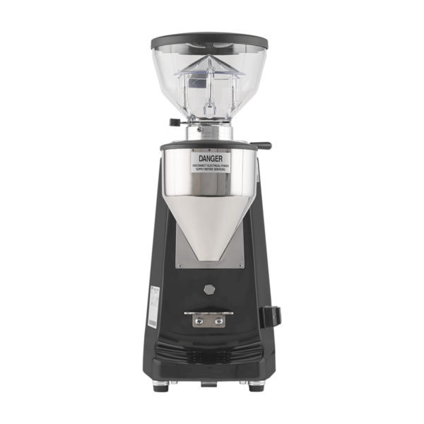 La Marzocco Espressomühle – Hochleistungs-Kaffeemühle für die Gastronomie. Ausführung in Edelstahl mit großem Bohnenbehälter und präziser Dosierung. Ideal für professionelle Anwendungen mit Siebträgermaschinen, sorgt für gleichmäßiges Mahlgut bei jeder Zubereitung.