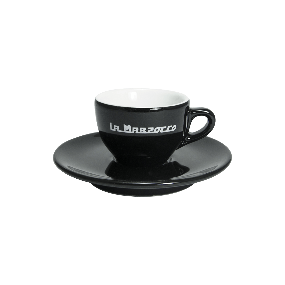 Strada Espresso Tasse schwarz (6er Set)