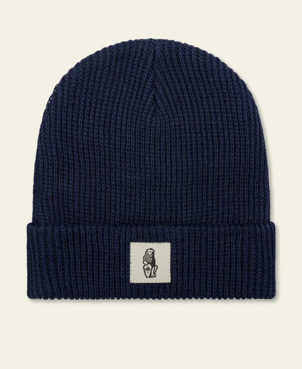 Blue beanie